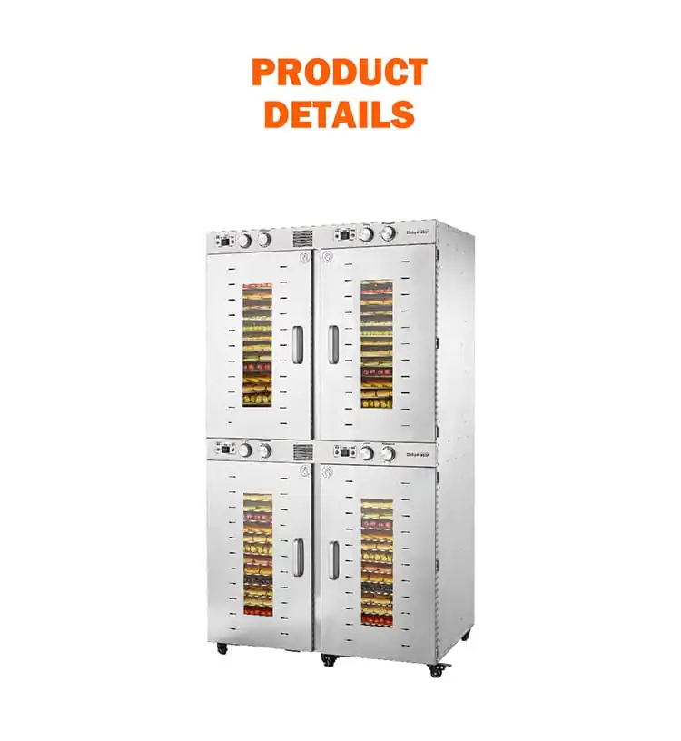 DBJ-88A 88 Trays Machine - HPDRYER heat pump dryer